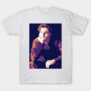 Leonardo DiCaprio pop art style T-Shirt